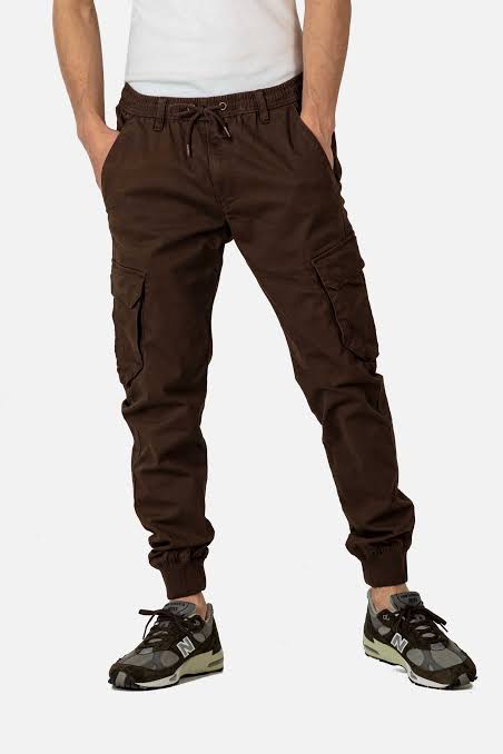 Dark Brown Cargo Pants