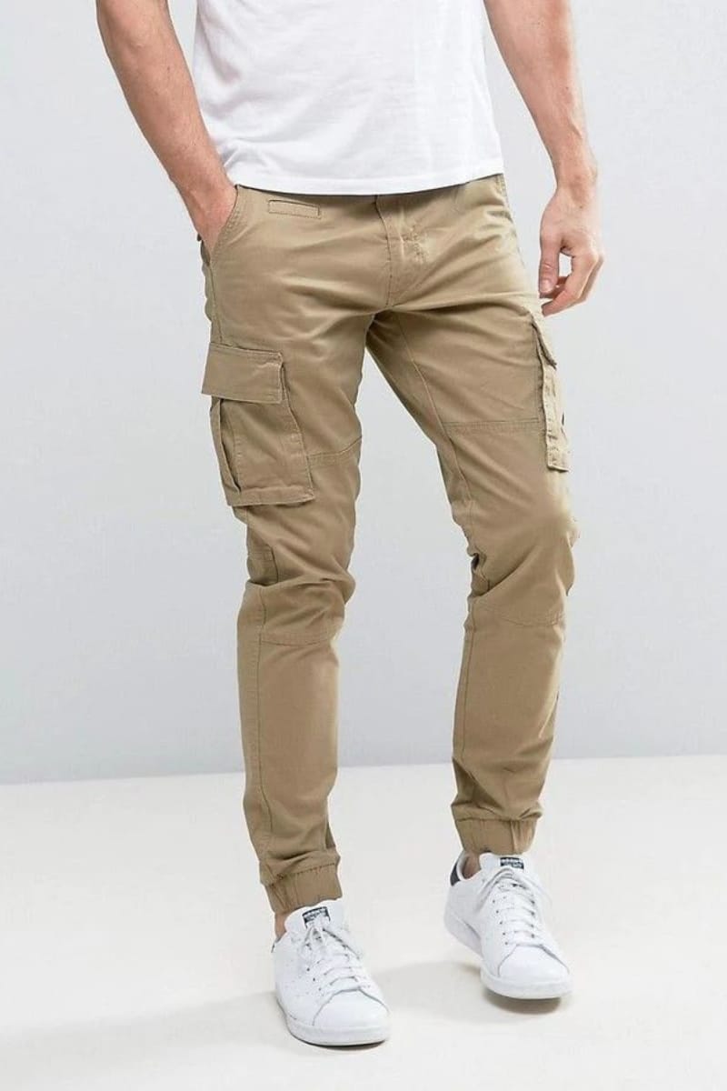 Biege Cargo Pants – GRAPES WEAR